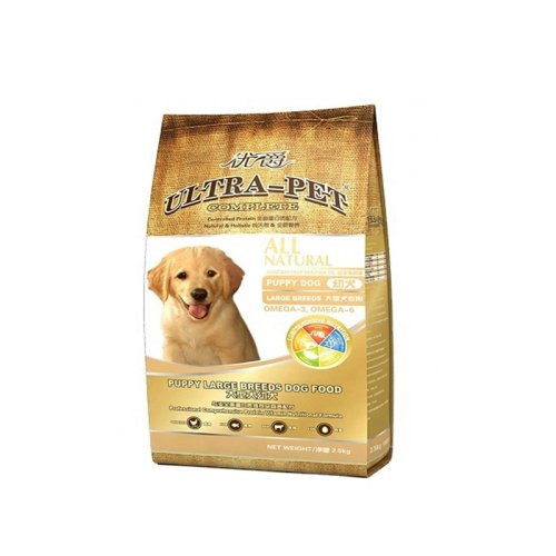 Food Grade Stand Up Dog Food Pouch Bag With Zipper