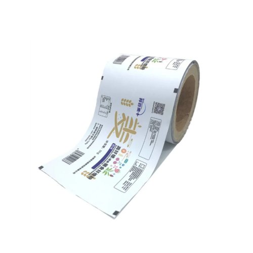 Custom Printing Biscuit Plastic Film Roll For Food