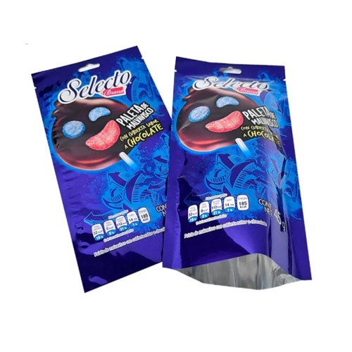 Plastic Customized Three Side Seal Packaging Pouch Bag