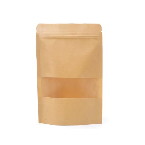 Stand Up Pouch Zip Lock Kraft Paper Bags