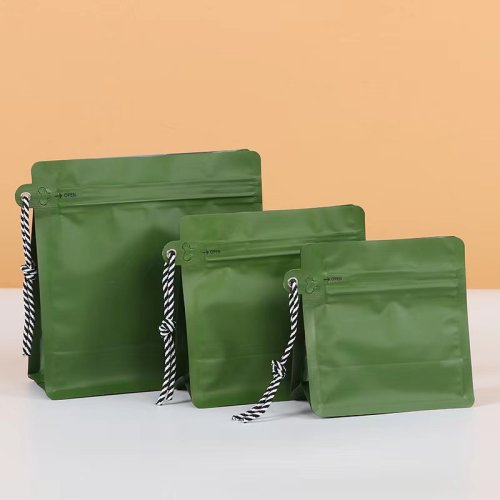 Lanyard Eight-side Seal Bag Matte